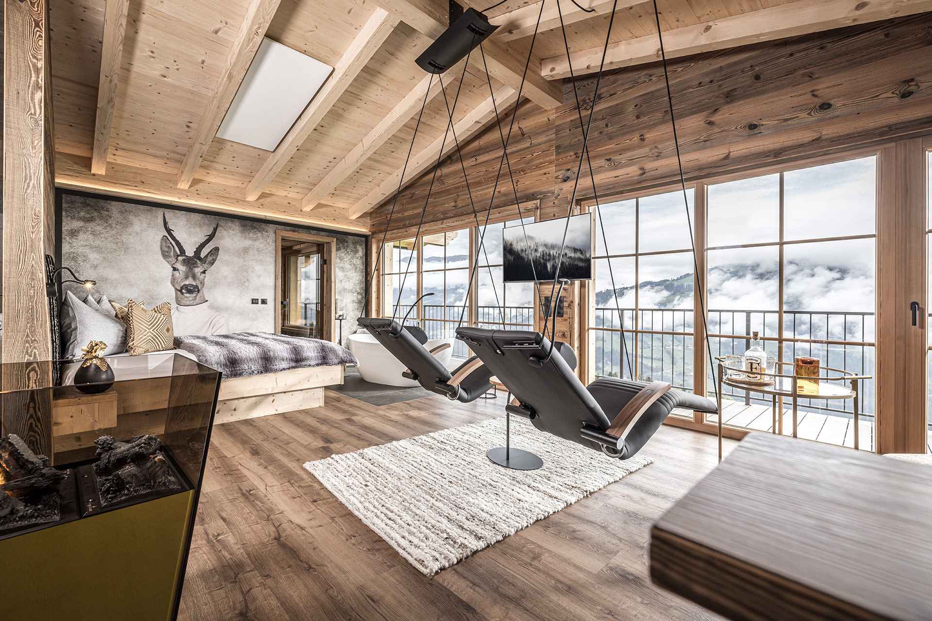 Ferienhütten Tirol - Romantik und Kuscheln Romantikurlaub im Luxury Chalet Ferienhütten Tirol