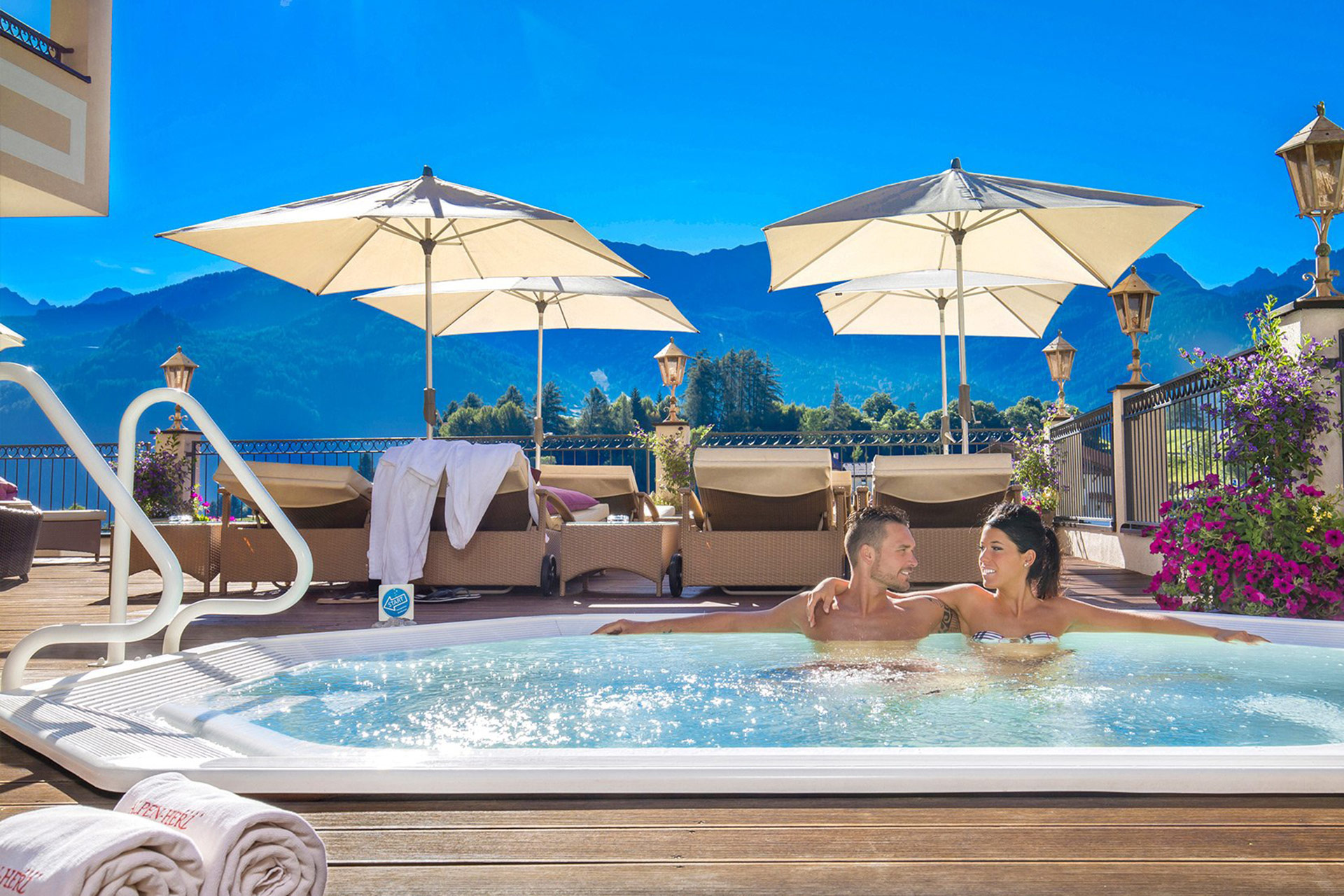 Romantik Wellnesshotel Alpen-Herz - Das Kuschelhotel für Verliebte in Tirol Romantikurlaub im Wellnesshotel Alpen-Herz in Serfaus-Fiss-Ladis